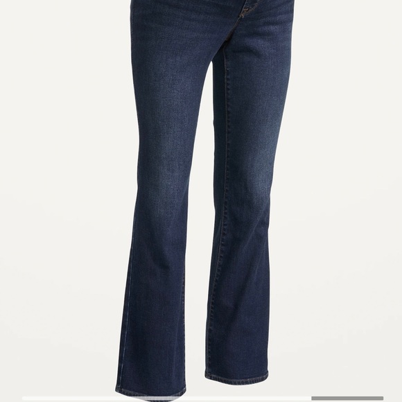 Maternity Front Low Panel Boot-Cut Jeans NWT - Picture 8 of 9